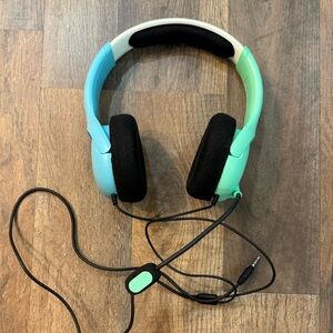 Gaming Aloha AIRLITE Wired Headset for Nintendo Switch Blue and Green Tested